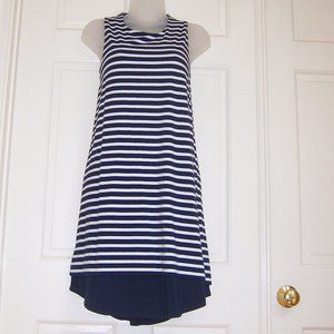 GARNET HILL Rounded Hem Sleeveless T-Shirt Dress